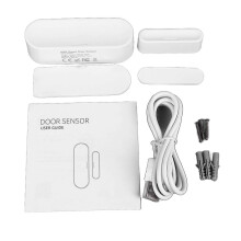 Detetor Sem Fios de Abertura e Fecho de Porta e Janela para Sistema ZigBee, Sensor de Contacto para Casa Inteligente