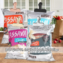 6er-Pack schwarze Edelstahl-Chipsclips zum sicheren Verschließen von Snacktüten, rostbeständig, 7,6 cm (3 Zoll)