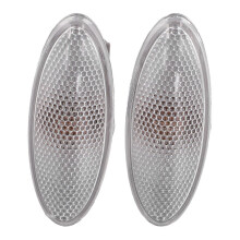 Zestaw lampy kierunkowskazu bocznego i błotnika, 2 sztuki, do Toyota Yaris, RAV4, Auris, Corolla, montaż przedni, trwałe