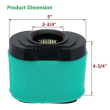 792105 D170 Air Filter, compatible with John Deere - MIU11515 MIU11517 D160 D170 LA155 LA165 LA175 Z425 Briggs Special Editio