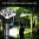 4-core Super Bright Flashlight LED Torch Strong Light USB Rechargeable Outdoor Multi-Function Lamp Camping COB Light 2