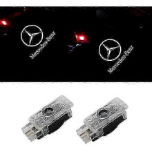 2 Unidades de Projetor de Ambiente com Laser para Porta para Veículos da Classe C W203 SLK CLK SLR Maybach, Sem Fios