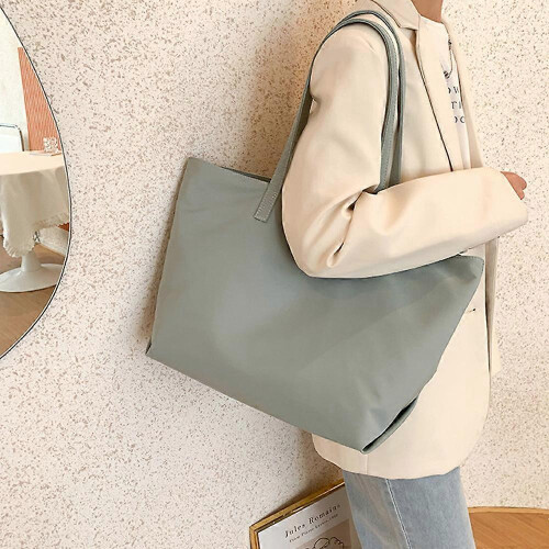 Borsa da lavoro e per pendolare in tela e nylon impermeabile, capiente e resistente per uso quotidiano 1