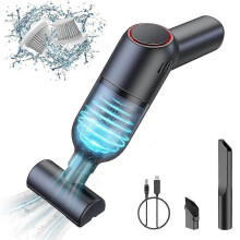 Aspirator portabil fără fir, cu aspirare puternică, mini, pentru utilizare versatilă, ușor de curățat, ideal pentru casă