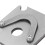 Compatible with air compressor pump valve plate 48x62mm cast iron 3/8 inch thread 5