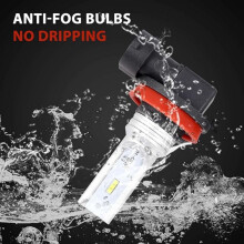 2pcs H1 LED Headlight Bulb Set 8000K White 50W Fog Light Car Headlight