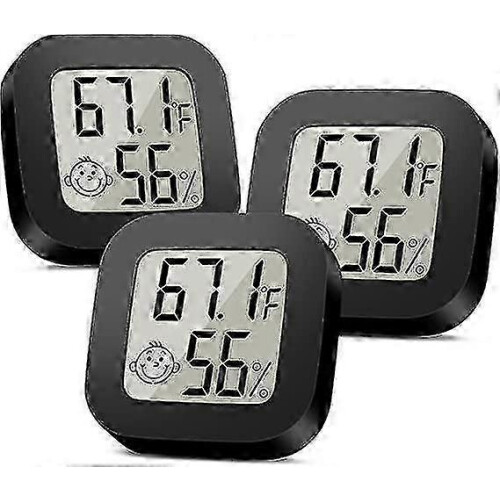 Monitor LCD transparente de 7 polegadas para temperatura e humidade, ideal para adega, humidor, cave, incubadora de répt