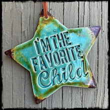 Friendship Ornament-Soul Sister, Handmade Best Friend Ornament, Personalized Shaped B