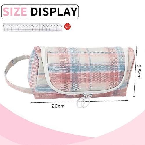 Estojo de Lápis de Grande Capacidade para Armazenamento de Material Escolar, Bolsa de Lápis Compacta e Resistente 1