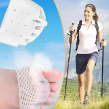 Separatori per dita in silicone morbido e traspirante, correttore per dita sovrapposte, soluzione efficace per l’allinea