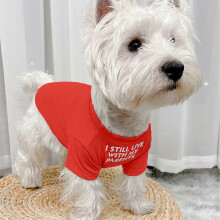 Vestiti per cani carini, maglietta per cani di taglia media, abbigliamento per cuccioli, femmine e maschi, comoda e legg