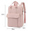 Mochila impermeável de 16 polegadas em tecido Oxford, design simples e versátil, em quatro cores, para uso diário 2