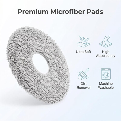 8-Pack Replacement Microfiber Mop Pads for   415X Fits   415/515 Combo 1