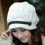 Womens Beanie Hats,Stretch Crochet Knit Winter Warm Woolen Ski Cap 1
