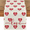 Valentine's Day Decorations Valentine's Day Heart Print Table Flags Party Table Kitchen Mats 1