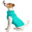 Dog sleeveless pullover sweater with wool vest, comfortable polyester dog jacket, vest with leaf ring and cuffs, easy to 1
