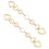 2Pcs Bag Strap Extender Heart Shape Chain Strap Extender Replacement Accessory Bag Chain Straps 1