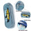 Large Capacity Pencil Pen Case Simple Zipper Organizer Box - Hard Sided Slim Art Pouch Bag 2