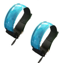 2pcs USB Rechargeable Illuminated Bracelet with Lighted Wrist Strap