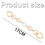 2Pcs Bag Strap Extender Heart Shape Chain Strap Extender Replacement Accessory Bag Chain Straps 4