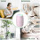 Mini Humidifier Mini USB Desk Humidifier Super Quiet Ultrasonic Cool Mist Humidifiers 5