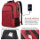 Oversized Backpack Friendly College Bag with laptop compartment suitable for 18 "notebook 2