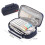 Pencil Case, Large Capacity Pencil Case School Organizer; Double Zipper Storage Bag 2