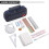 Pencil Case, Large Capacity Pencil Case School Organizer; Double Zipper Storage Bag 3