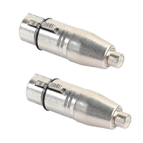 2pcs Xlr To Adapter, Fe To Xlr Fe Adapter Plug Adapter
