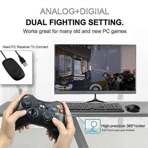 Gamepad For Xbox 360 Wireless/wired Controller For Xbox 360 Console 2.4g Wireless Joystick For Xbox360 Pc Game Controlle 1
