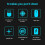 348 the third mock examination bluetooth wireless mouse computer tablet mute charging wired office game mouse 2