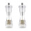 Color pepper mill, prickly ash, coarse salt seasoning, plastic grinder, ceramic grinding core 1