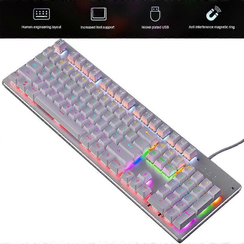 HP KM300F keyboard and mouse kit with wired backlight, mechanical touch, e-sports gaming, computer, office 1