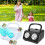 Handheld Multi-Hole Bubble Machine with LEDs Automatic Bubble Machine for Kids 20000+ Bubbles Per Minutes for Wedding Pa 2