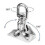 360 Hammock Chair Hanging Ceiling Mount Spring Snap Swivel Hooks Hardware Kit,New 2026 3