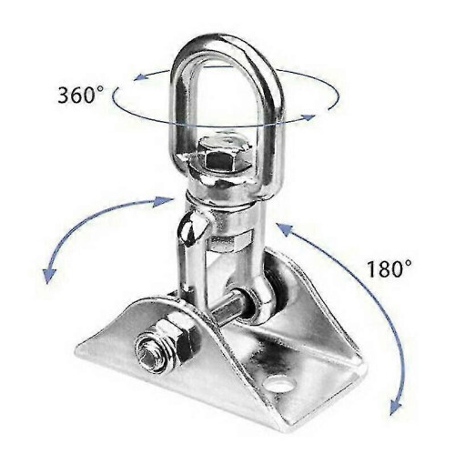 360 Hammock Chair Hanging Ceiling Mount Spring Snap Swivel Hooks Hardware Kit,New 2026 2