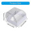 86 Type Socket Waterproof Box Splashes Guard Cover for Bathroom, Kitchen 25-26s 3