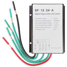 Vikye SF-12-24-A 12V/24V 300W/600W Waterproof Wind Turbine Generator Charge