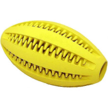 Dog Treat Dispensing Ball Bite Resistant Interactive Toy for Play and Chew