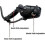 Black Adjustable Leather Muzzle Compatible with German Shepherd Malinois for Biting 5