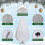 Non-woven 9 X 4ft Upright Christmas Tree Storage Cover KB 5