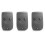 3pcs Gate Remote Control Compatible with Somfy NS2RTS NS4RTS 2RTS 4RTS 433.42MHz 1