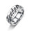 Silver Anti-stress Ring with Bottle Opener Function, 20.7 mm 1