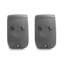 3 stuks poortafstandsbedieningen compatibel met Somfy NS2RTS NS4RTS 2RTS 4RTS 433,42 MHz