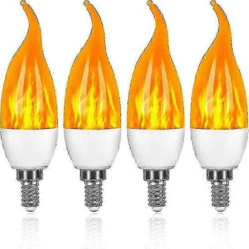 Decorative 3W E14 LED Bulb with Flame Effect