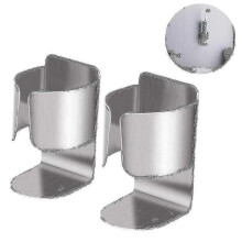 2 Pieces Toothbrush Holder For Electric Toothbrush Stainless Steel