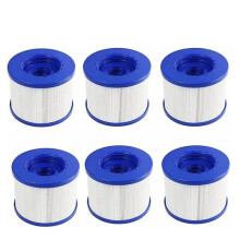 Filter - Wave Spa - Standard Filtration Cartridge - Pack of 6 - Compatible with several models