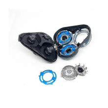 Tête de rasoir de rechange pour Philips S6000 S6011 S6015 S6840 S6550 S6580 S6670 S6688 S6875 S6840 S5266 (lame noire)
