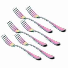 8-inch 6-delige dinervorkenset 18 10 roestvrijstalen keukenbestek
