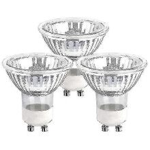 35W Dimmable Halogen GU10 Spotlight Bulbs, 5-Pack for Home Lighting
